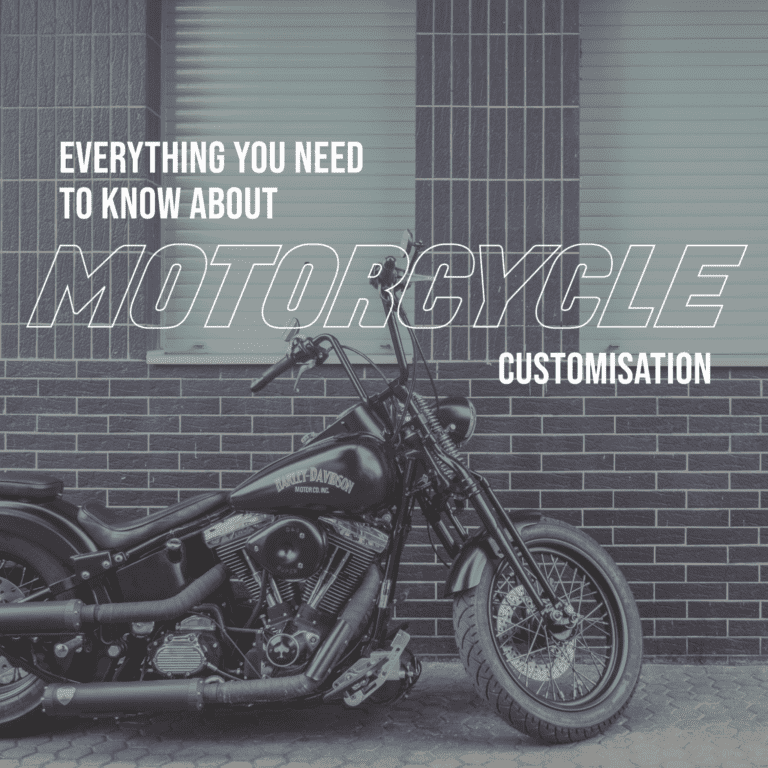 Everything You Need To Know About Motorcycle Customisation
