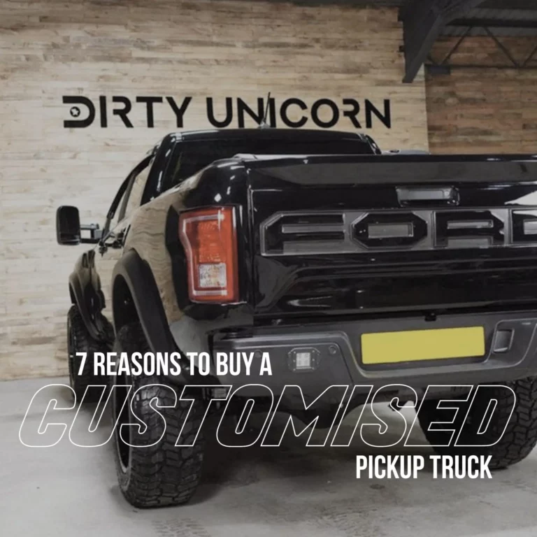 7 Reasons to Buy a Customised Pickup Truck