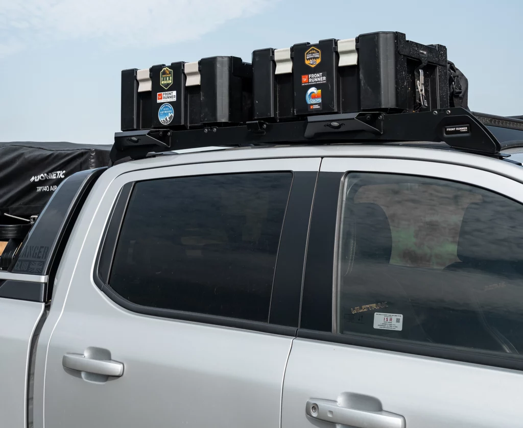 Overlanding, roof rack, vehicle storage, outdoor gear, Dirty Unicorn